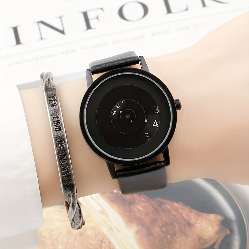 Canvas Strap Watch - 1 unidad de tecnología negra, edición