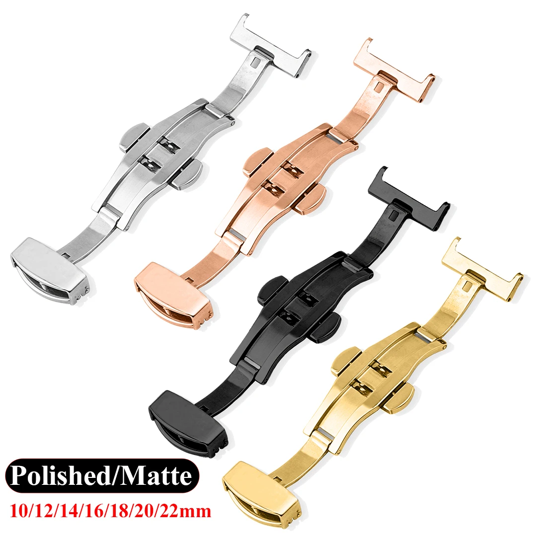 Butterfly Clasp Deployant - Hebilla de reloj plegable de mariposa