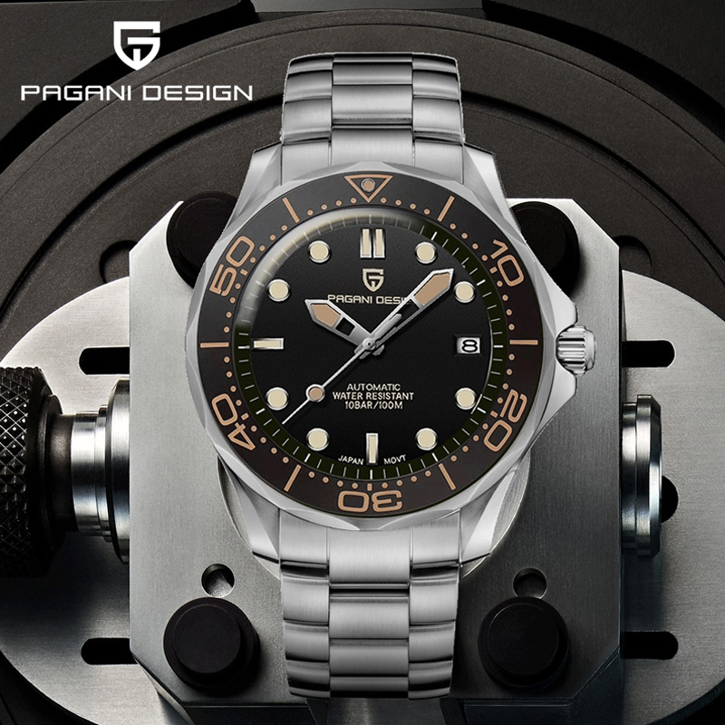 Rolex Watch Submariner - Relojes PAGANI DESIGN para hombre, reloj