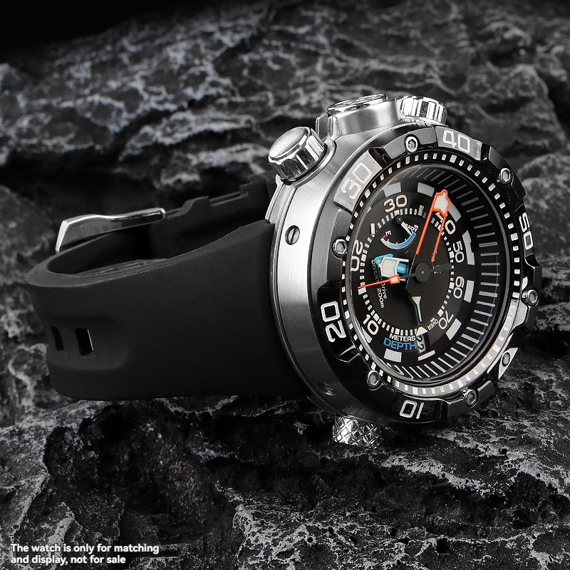 Correa de silicona para reloj  - Citizen Watch Promaster reseña y precio