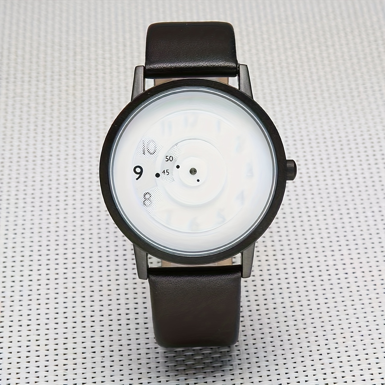 1 unidad de tecnología negra,  - Canvas Strap Watch reseña y precio