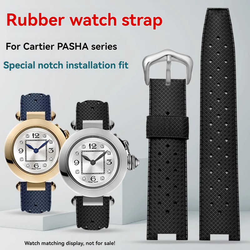 Correa de goma para reloj de h - Cartier Watch Tank reseña y precio