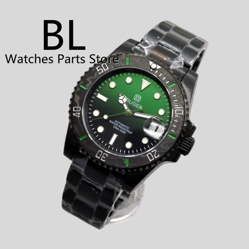 BLIGER-Reloj de pulsera mecáni - Rolex Watch Submariner reseña y precio