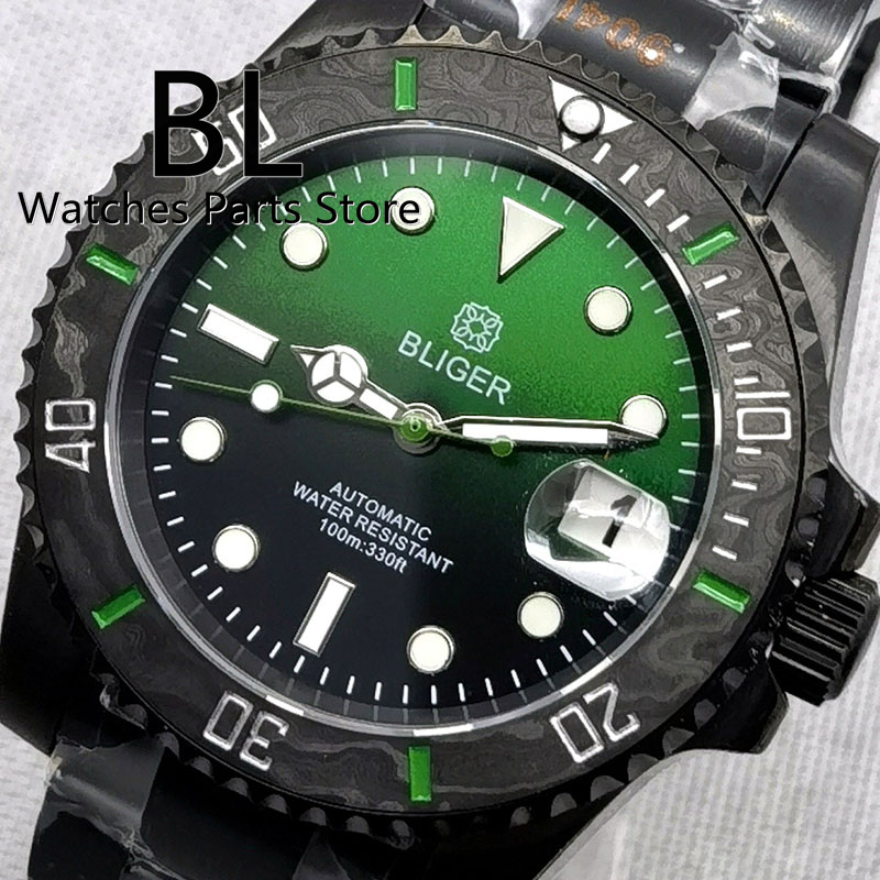 BLIGER-Reloj de pulsera mecáni - Rolex Watch Submariner reseña y precio