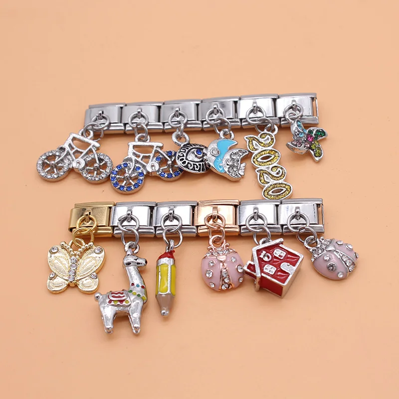Hapiship-abalorio italiano de  - Butterfly Clasp Deployant reseña y precio