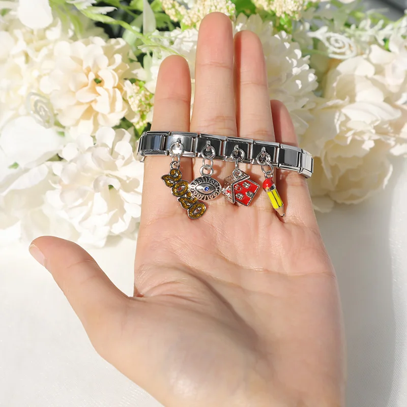 Hapiship-abalorio italiano de  - Butterfly Clasp Deployant reseña y precio