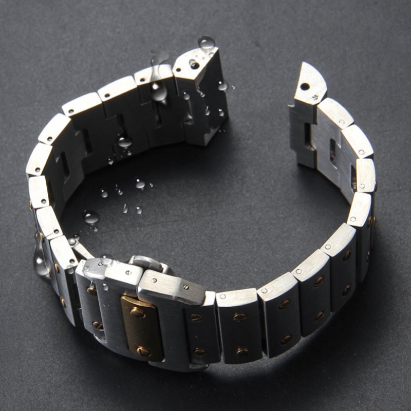 Correa de reloj de acero inoxi - Cartier Watch Tank reseña y precio