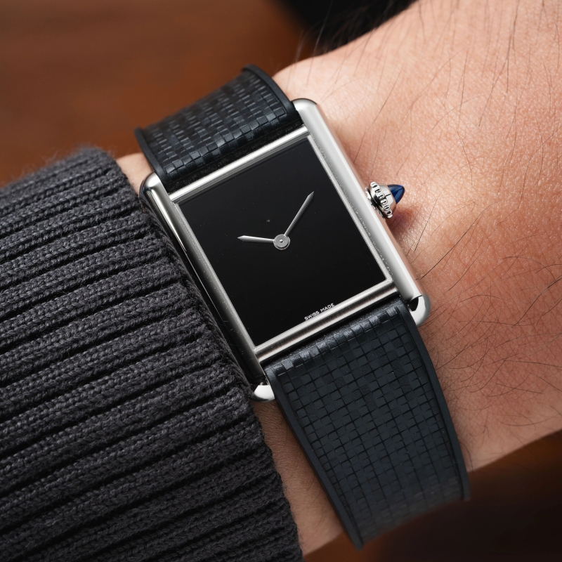 Ajuste para Cartier Santos Ome - Cartier Watch Santos reseña y precio