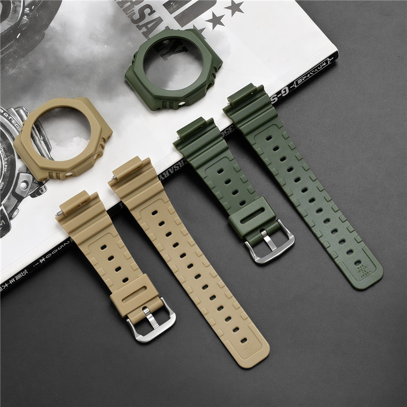Correa de reloj de caucho, caj - Casio Watch G-Shock Ga-2100 reseña y precio